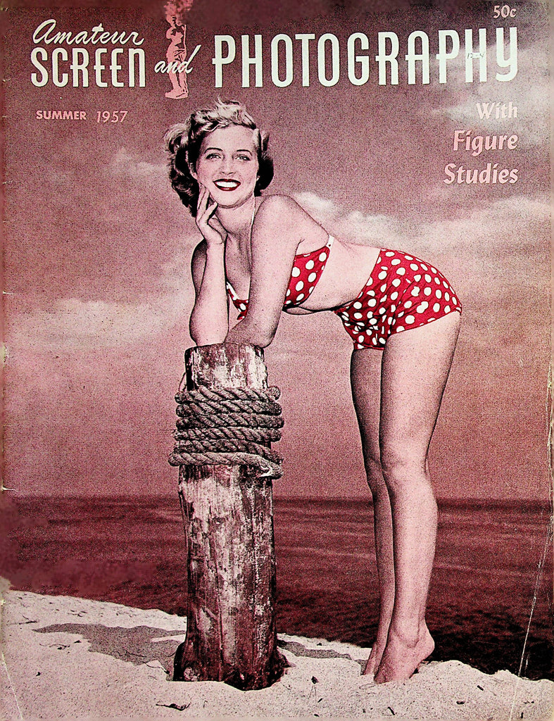 Amateur Screen and Photography With Figure Studies Vintage Magazine  Summer 1957   032923lm-p2