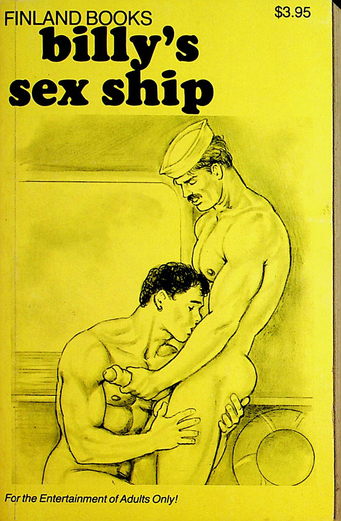 Billy's Sex Ship Gay Novel  1990  Finland Books      092221lm-dm