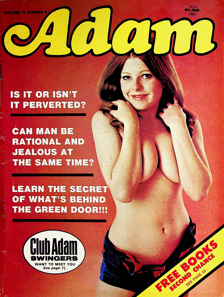 Adam Busty Magazine  Centerfold Jane Roberts  vol.17 #9  1973    072322lm-p