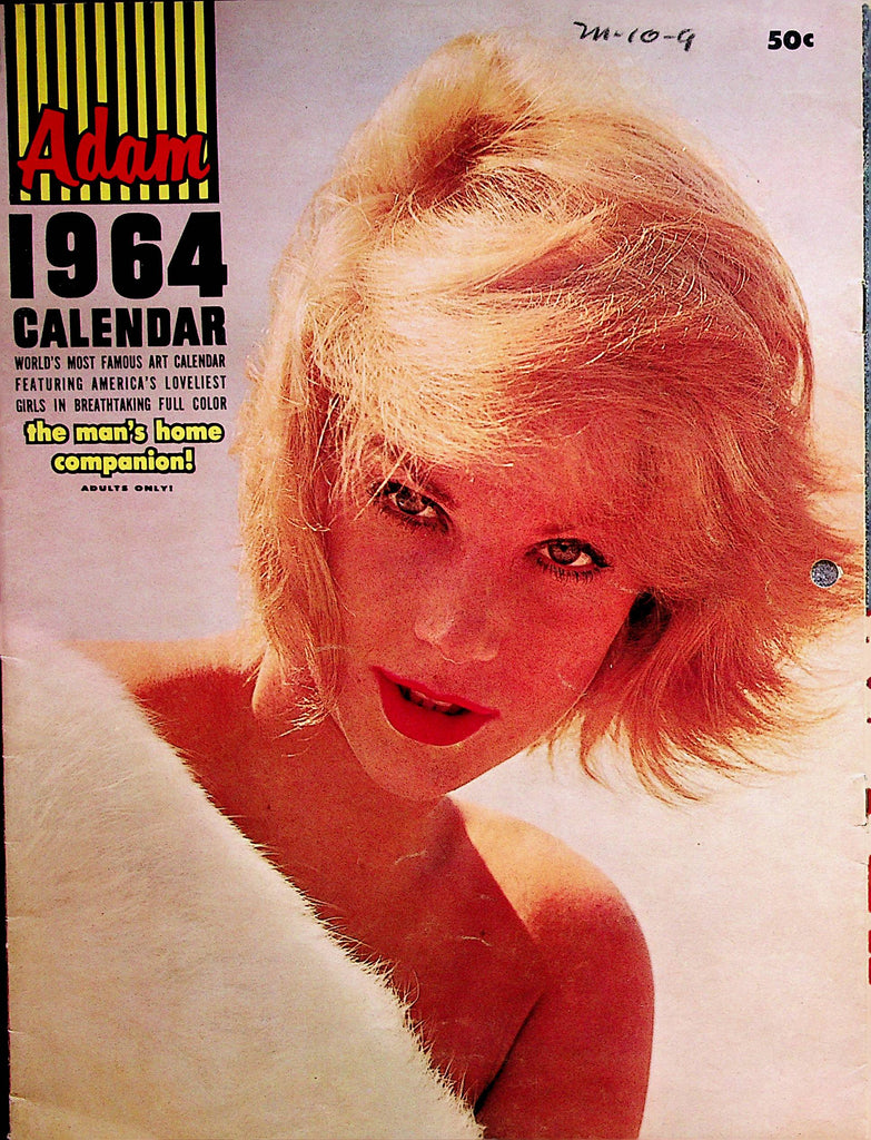 Adam 1964 Calendar  America's Loveliest Girls    071322lm-p2