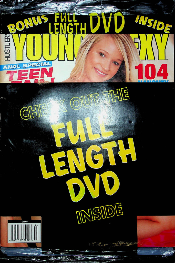 Hustler's Young & Sexy Magazine SEALED W/DVD 011723RP
