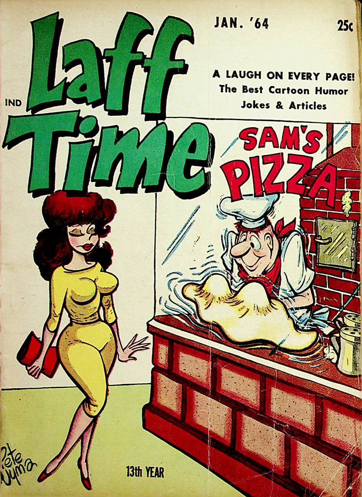 Laff Time Vintage Digest  Cartoon Humor & Jokes  January 1964     032322lm-p