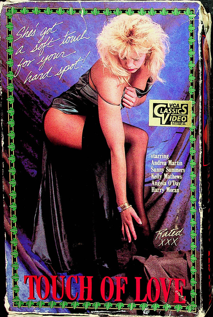 Touch Of Love VHS  Andrea Martin / Sunny Summers  XXX  1990's Classics Video      011622lm-dm