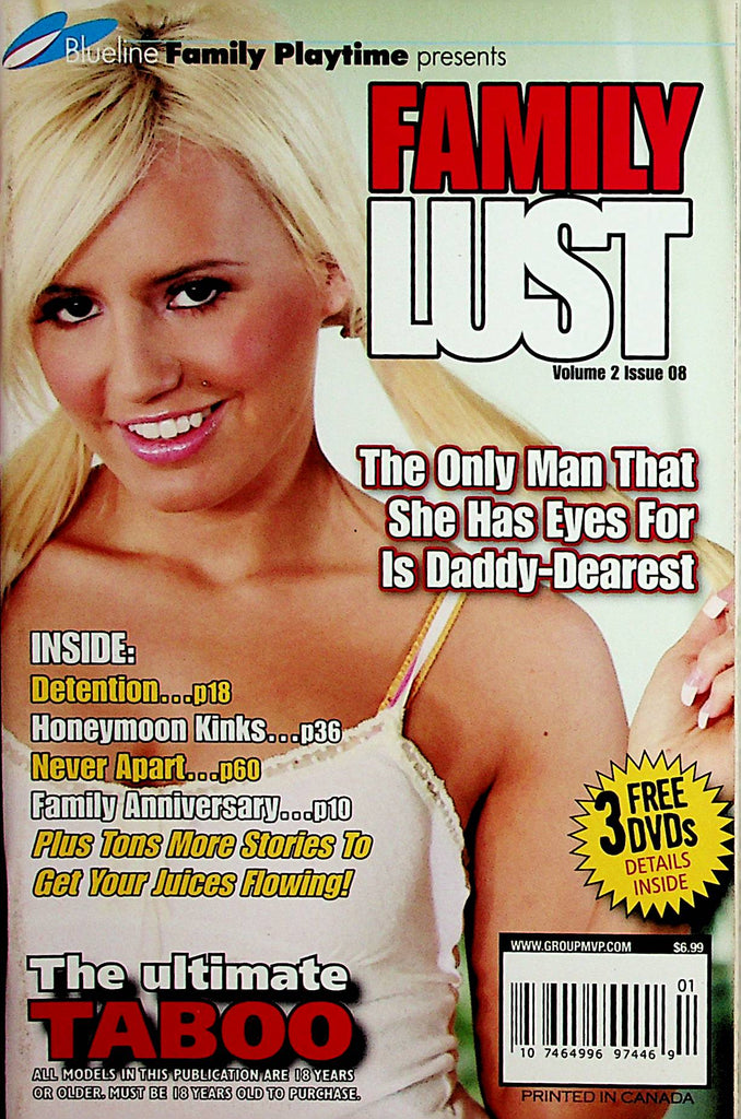 Family Lust Digest  Honeymoon Kinks / The Ultimate Taboo  vol.2 #8 2010  by Blueline   092522lm-p