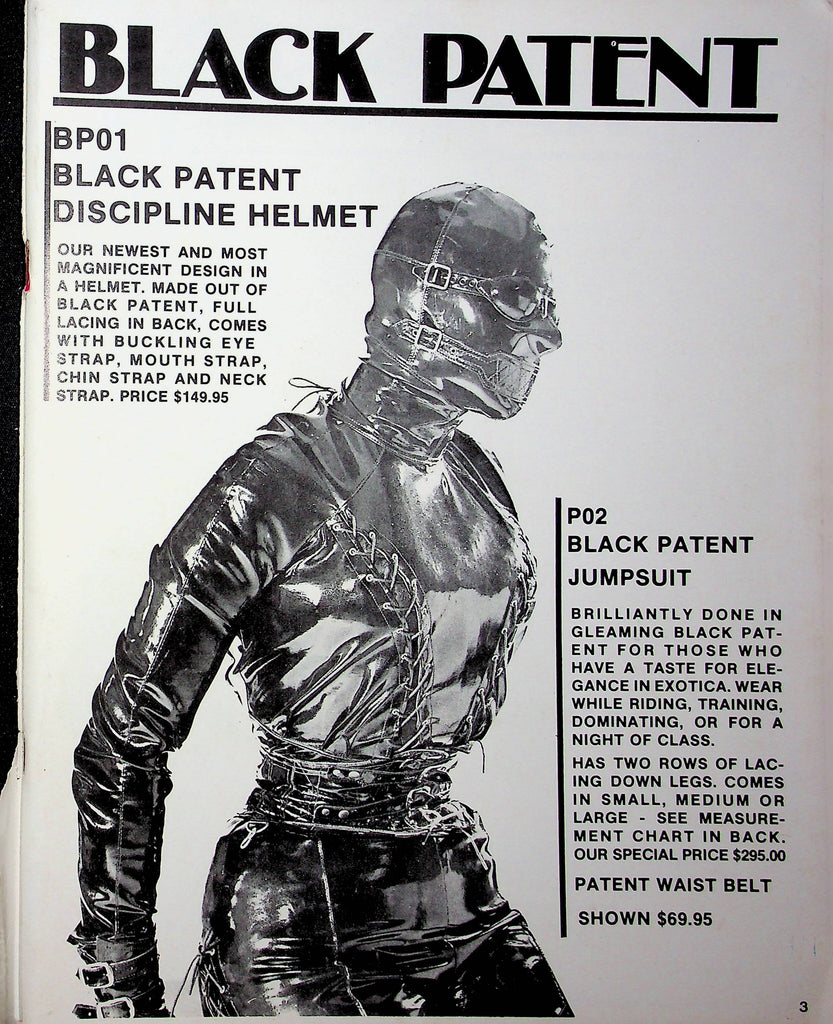 Black Patent Sex Toys/Clothing Catalog good reading copy 021723RP   Mr-Magazine
