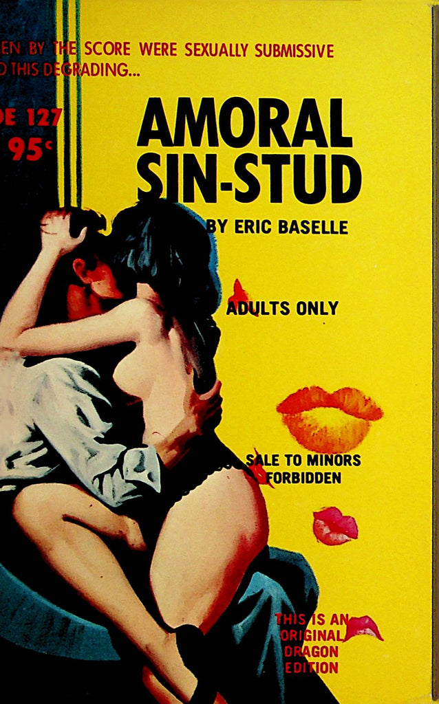 Amoral Sin-Stud Novel  by Eric Baselle  1966    092421lm-dm