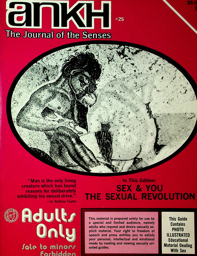 ANKH The Journal Of The Sexes Magazine Sex & You The Sexual Revolution #25 1973   092921lm-dm