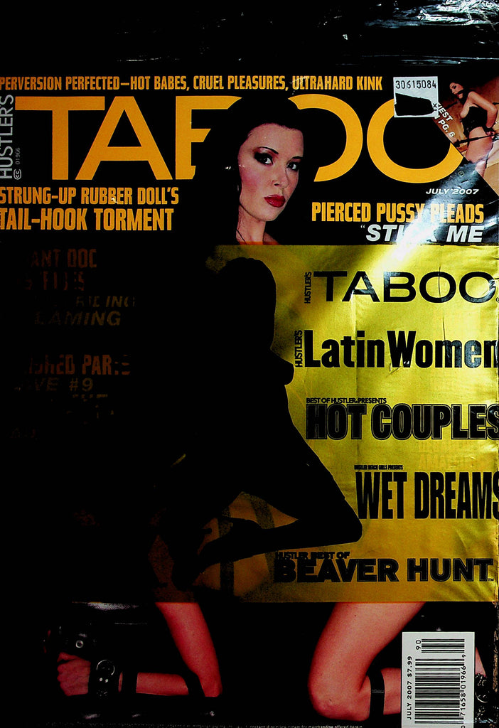 Taboo Magazine  "Stick Me Deep & Hard!" July 2007  new/sealed   120821lm-dm2