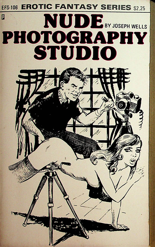 Nude Photography Studio Novel by Joseph Wells 1977 Erotic Fantasy Series     110421lm-dm