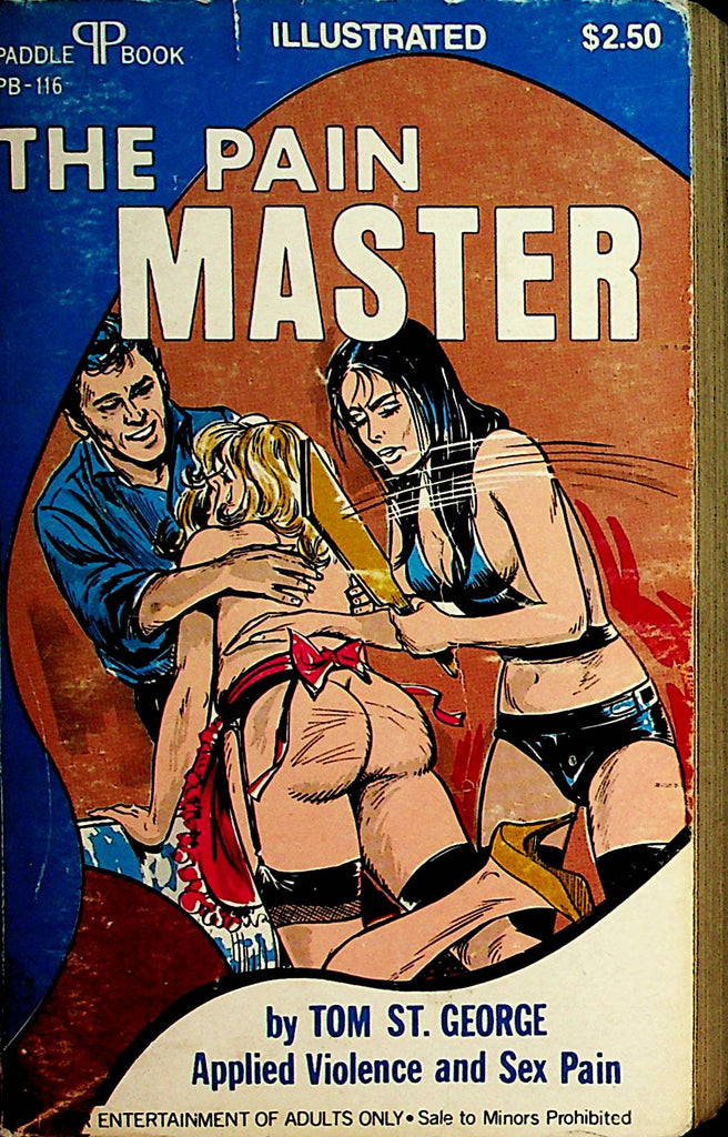 The Pain Master Fetish Novel by Tom St. George  1972  110921lm-dm