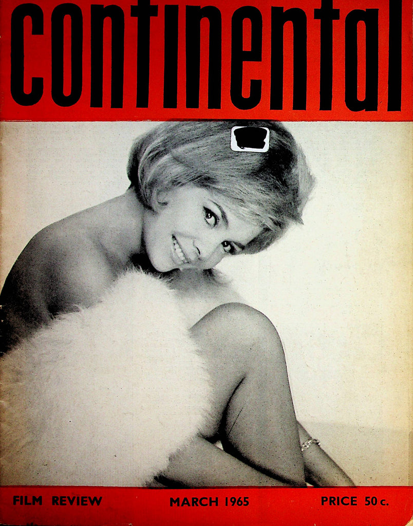 Continental Film Review Magazine  Covergirl Patricia Viterbo  March 1965     070222lm-p