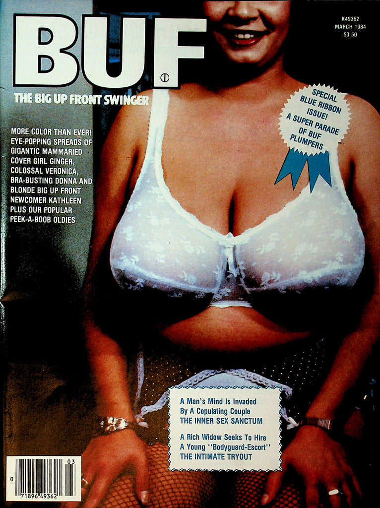 BUF Magazine   Covergirl Ginger  March 1984 Special Blue Ribbon Issue!       100221lm-dm