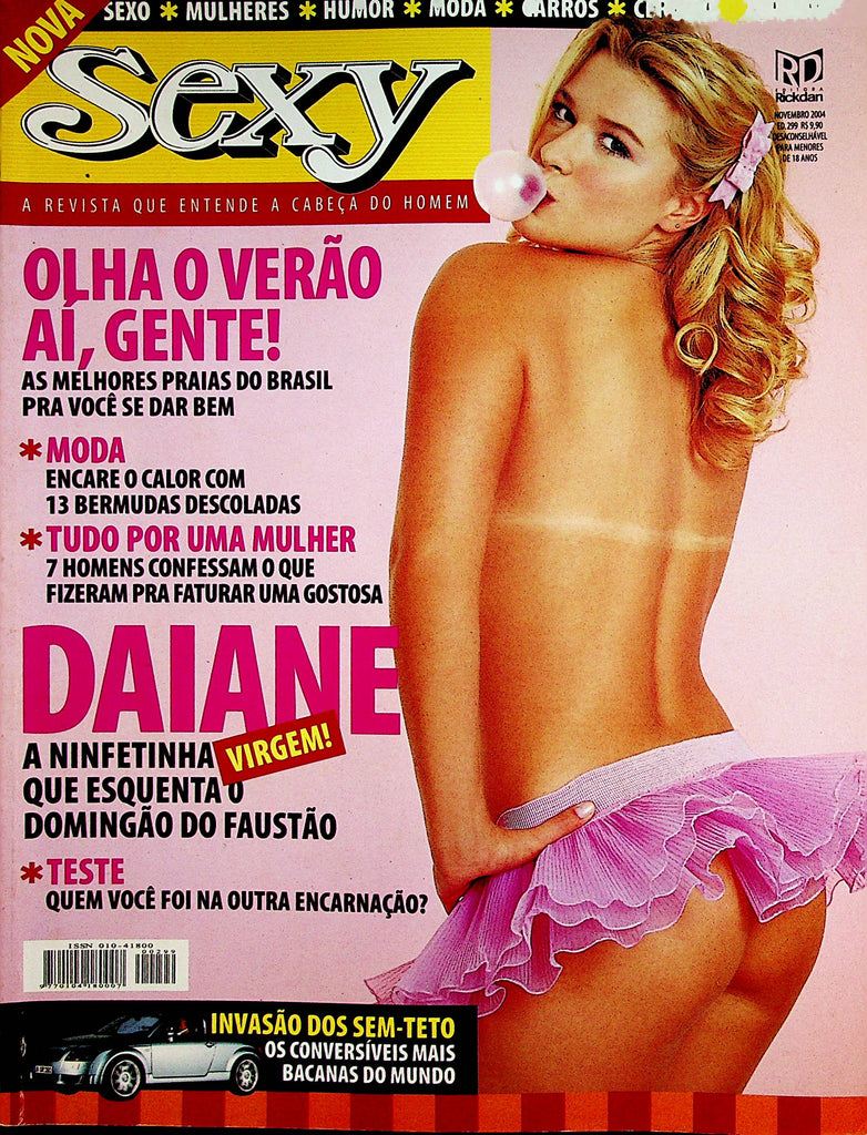 Sexy Brazil International Magazine Covergirl Daiane November 2004 0224 –  Mr-Magazine