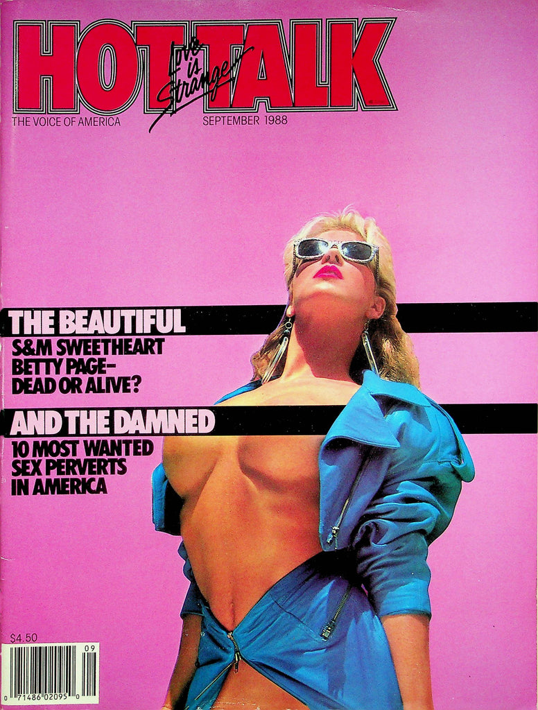 Hot Talk Magazine Love Is Strange September 1988 050522RP