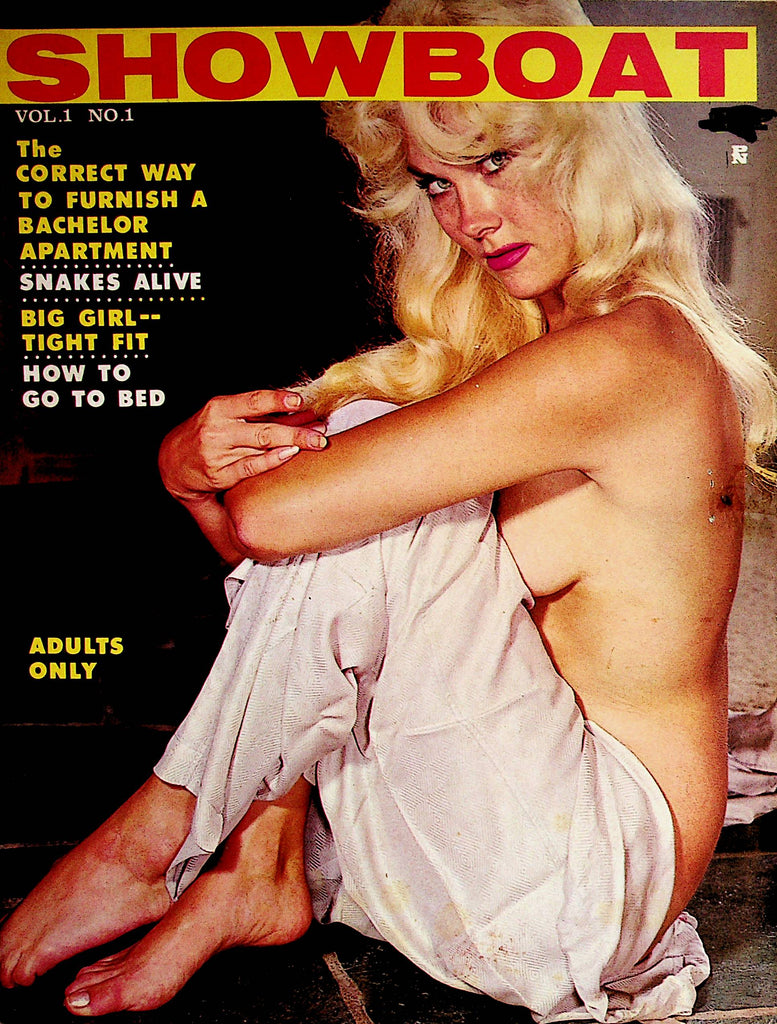 Showboat Busty Vintage Magazine   June Wilkinson  vol.1 #1  1962  070522lm-p