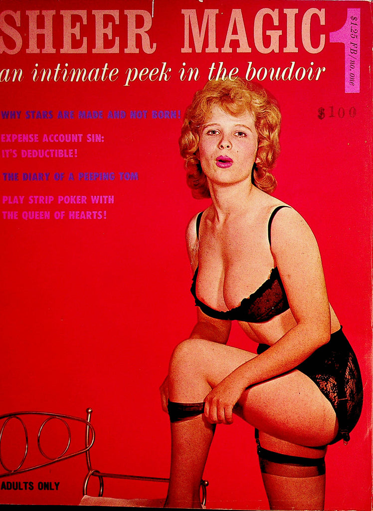 Sheer magic Magazine  Queen Of The Heartbreakers  #1 1963       071822lm-p