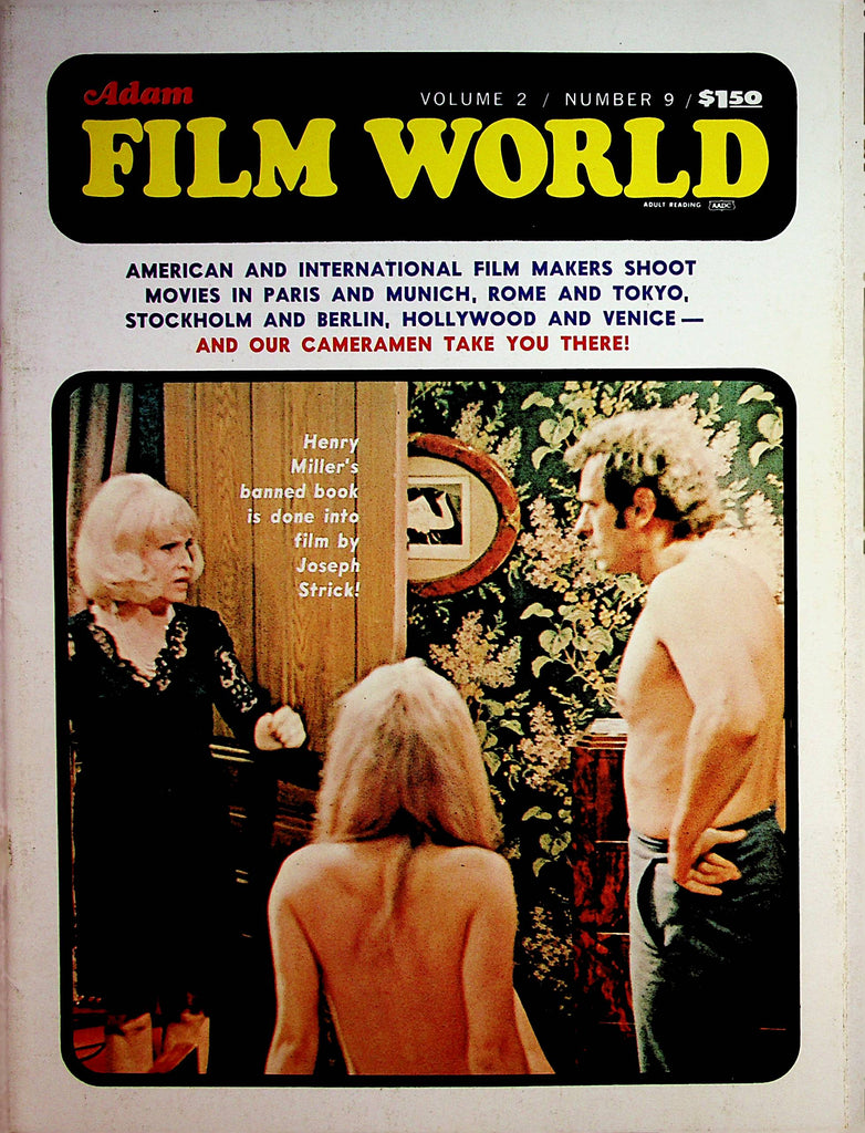 Adam Film World Magazine   Henry Miller's Tropic Of Cancer  vol.2 #9  1970     062122lm-p2