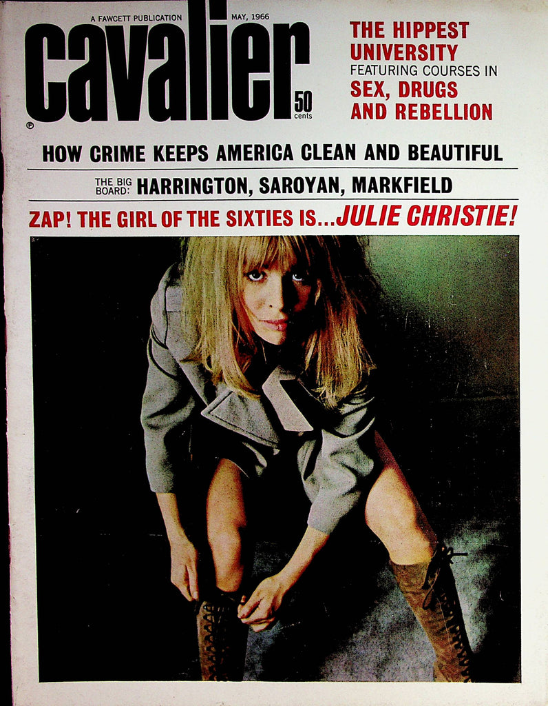 Cavalier Busty Magazine  The Girl Of The Sixties Julie Christie  May 1966   071722lm-p
