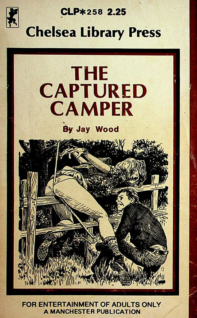 The Captured Camper Novel by Jay Wood  1976 Chelsea Library Press     110621lm-dm