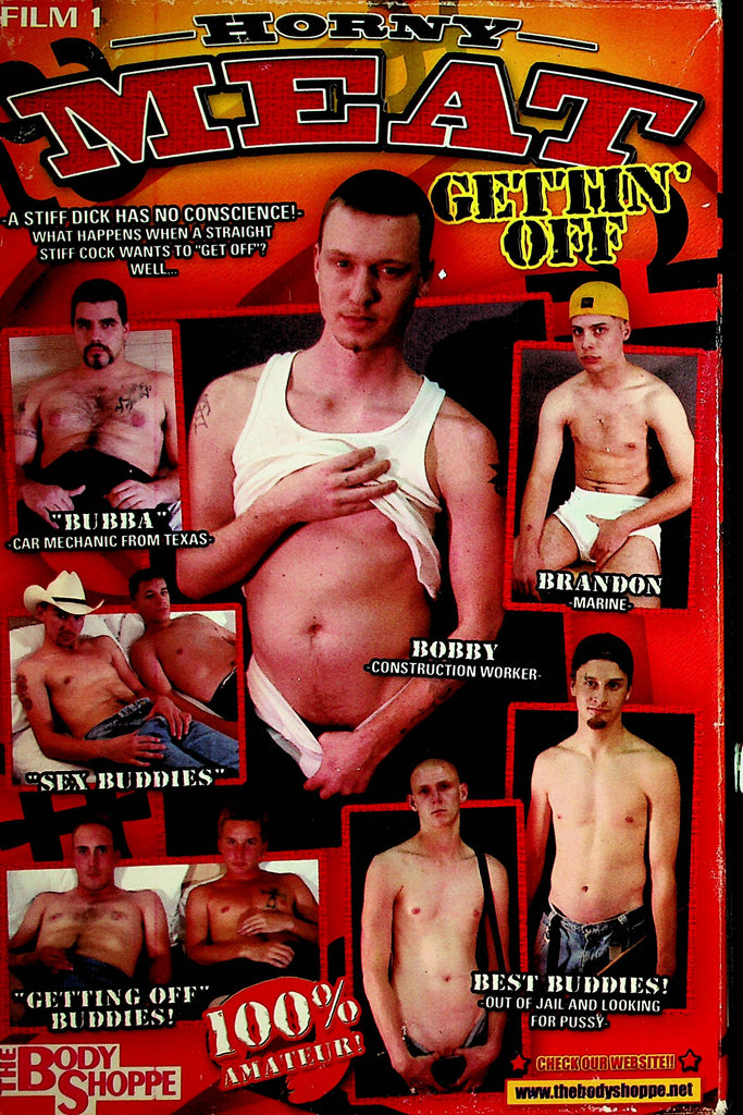 Horny Meat Gettin' Off Gay VHS  Film 1 - Sex Buddies / Construction Worker    XXX  061221lm-sh3