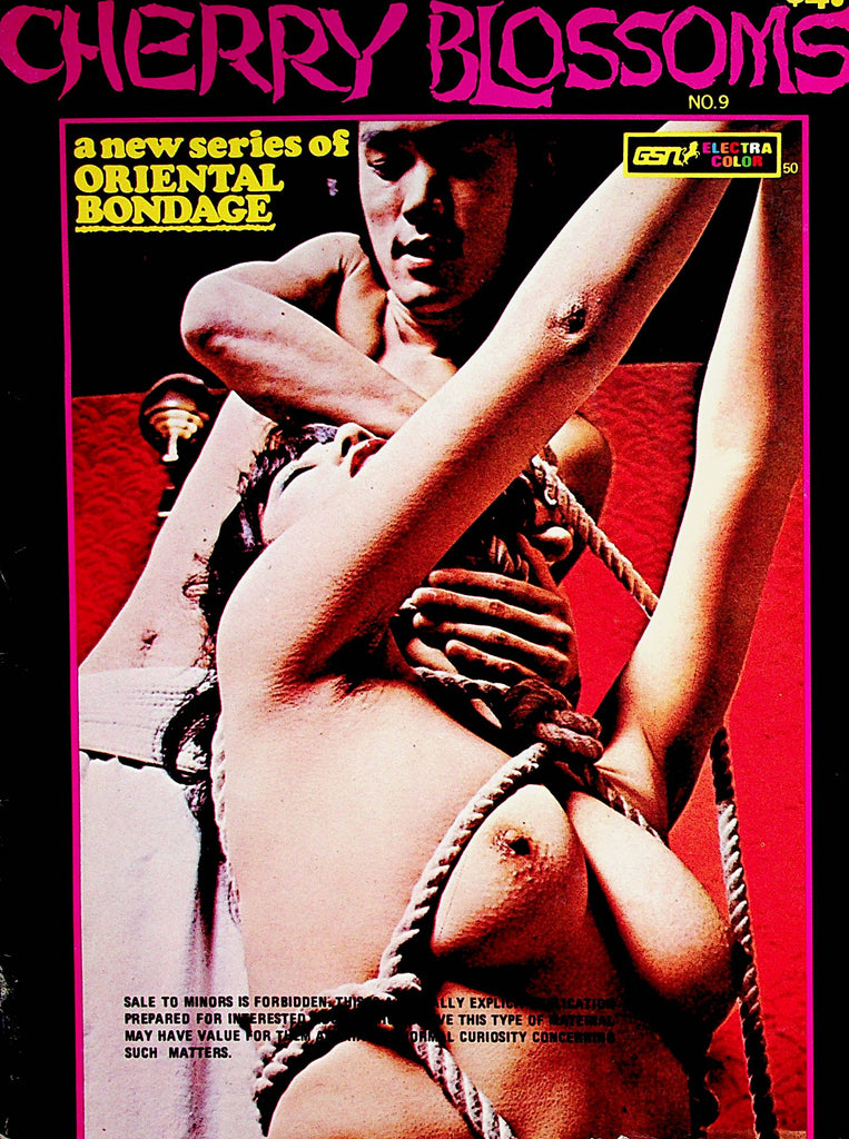 Cherry Blossoms Bondage Magazine   New Series Of Oriental Bondage   #9  1970's       071222lm-p
