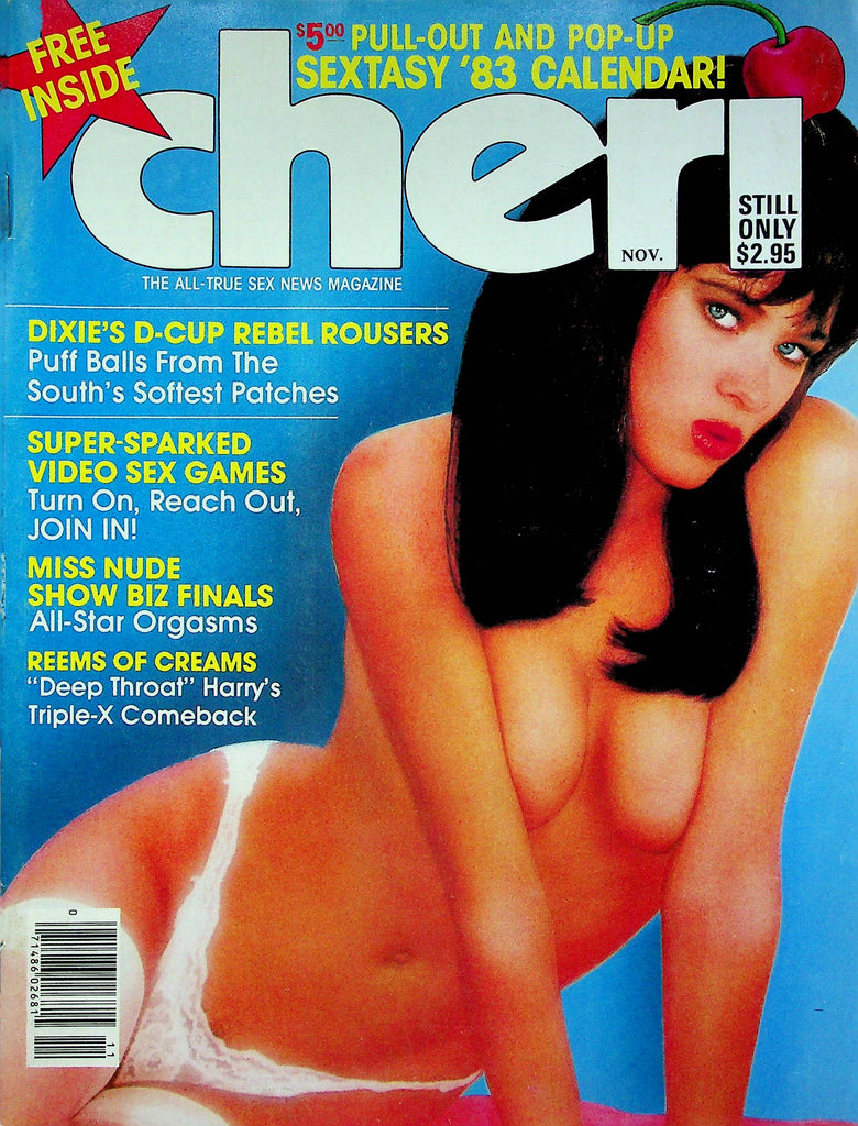 Cheri Magazine Cinema Blue & Miss Nude Show Biz Kentucky November 1982 –  Mr-Magazine