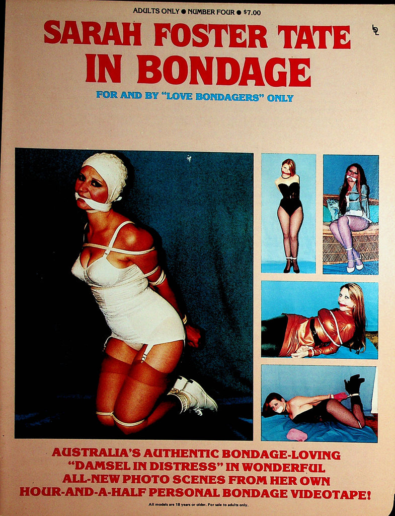 Sarah Foster Tate In Bondage Magazine  #4 May 1985  London Enterprises  101221lm-dm