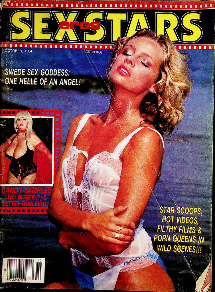 Eros Sex Stars Magazine  Candy Samples / Seka  October 1984   010723lm-p