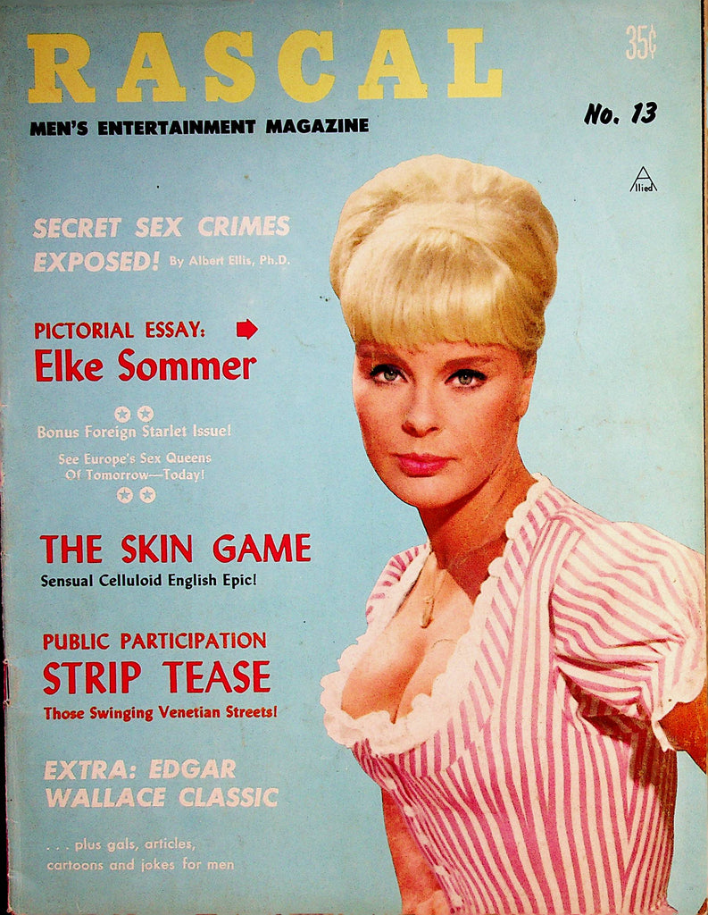 Rascal Magazine   Pictorial Essay Elke Sommer  #13 May 1965      091722lm-p2