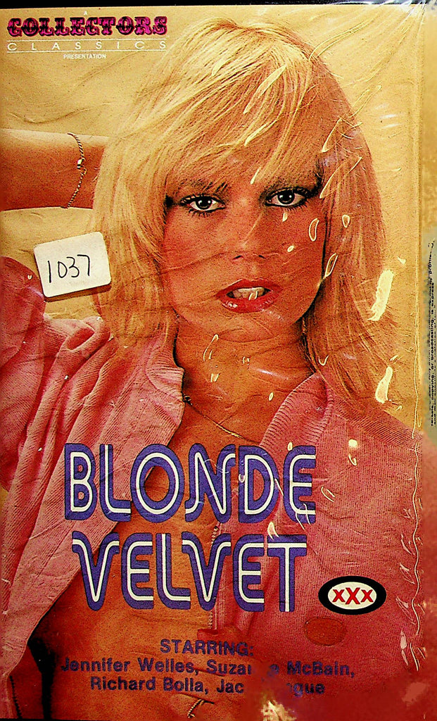 Blonde Velvet VHS Movie  Jennifer Welles, Suzanne McBain  1985  Collectors Classics       031523lp-vhs3