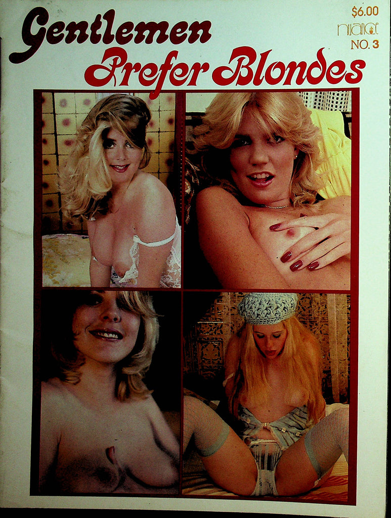 Gentlemen Prefer Blondes Magazine  Naked & Sultry  #3 1983 by Nuance    020422lm-dm