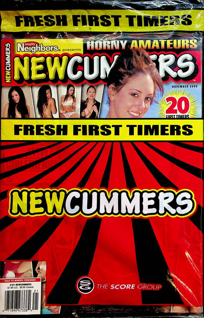 Newcummers Magazine  Horny Amateurs  November 2005  w/DVD  new/sealed  031323lm-p4