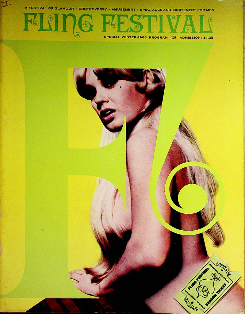 Fling Festival Busty Magazine  Mamie Van Doren   Winter 1968 Special Edition    101522lm-p
