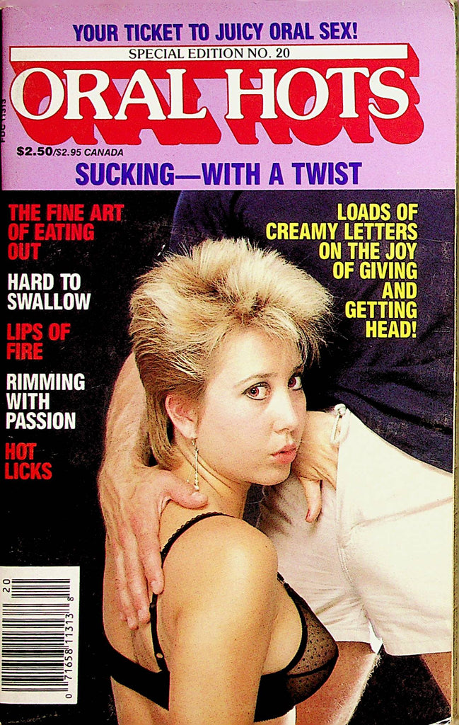 Oral Hots Digest   Your Ticket To Juicy Oral Sex / Sucking - With A Twist  #20 1987     033123lm-p