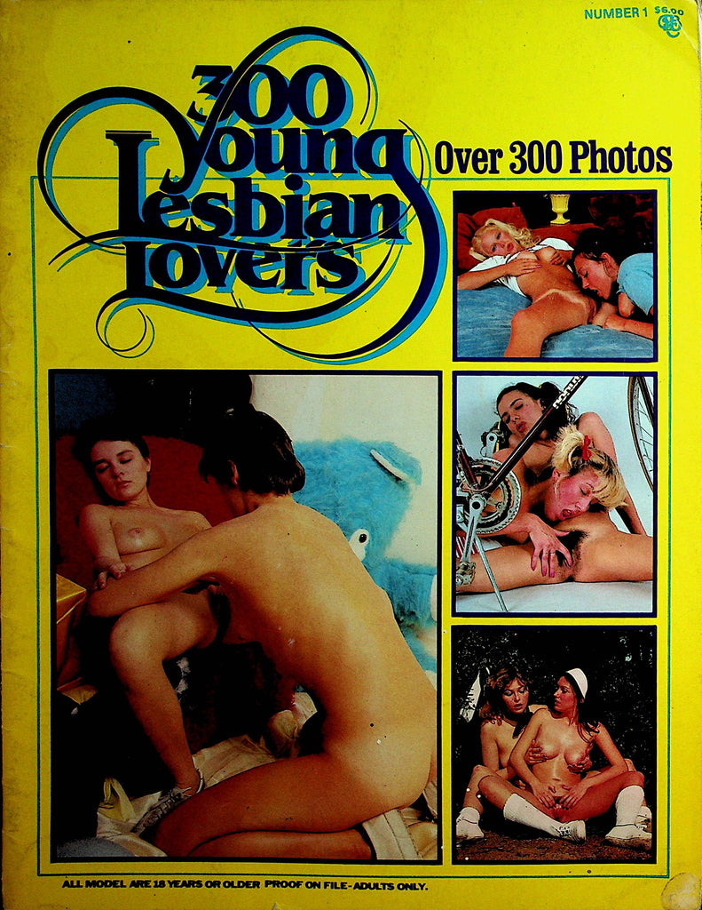 300 Young Lesbian Lovers Magazine  Over 300 Photos  #1  May 1983  18+  122721lm-dm