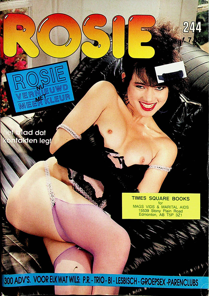 Rosie German International Contact Magazine  #244  1990   072522lm-p2
