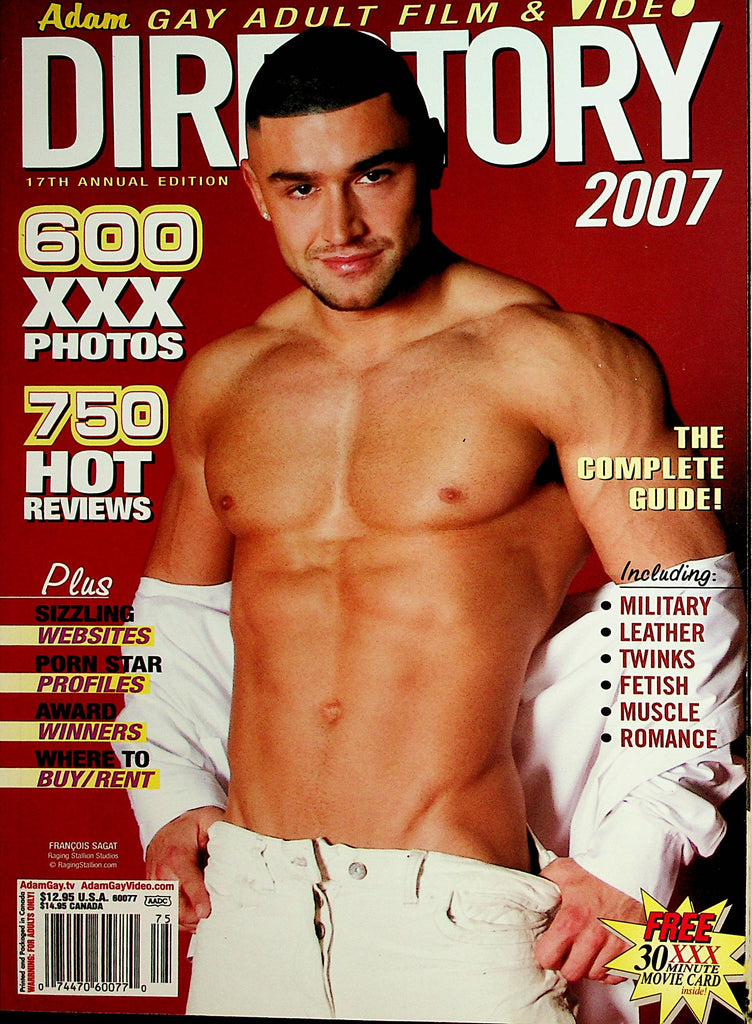 Adam Gay Adult Film & Video Directory 2007  - 600 XXX Photos    010822lm-dm2