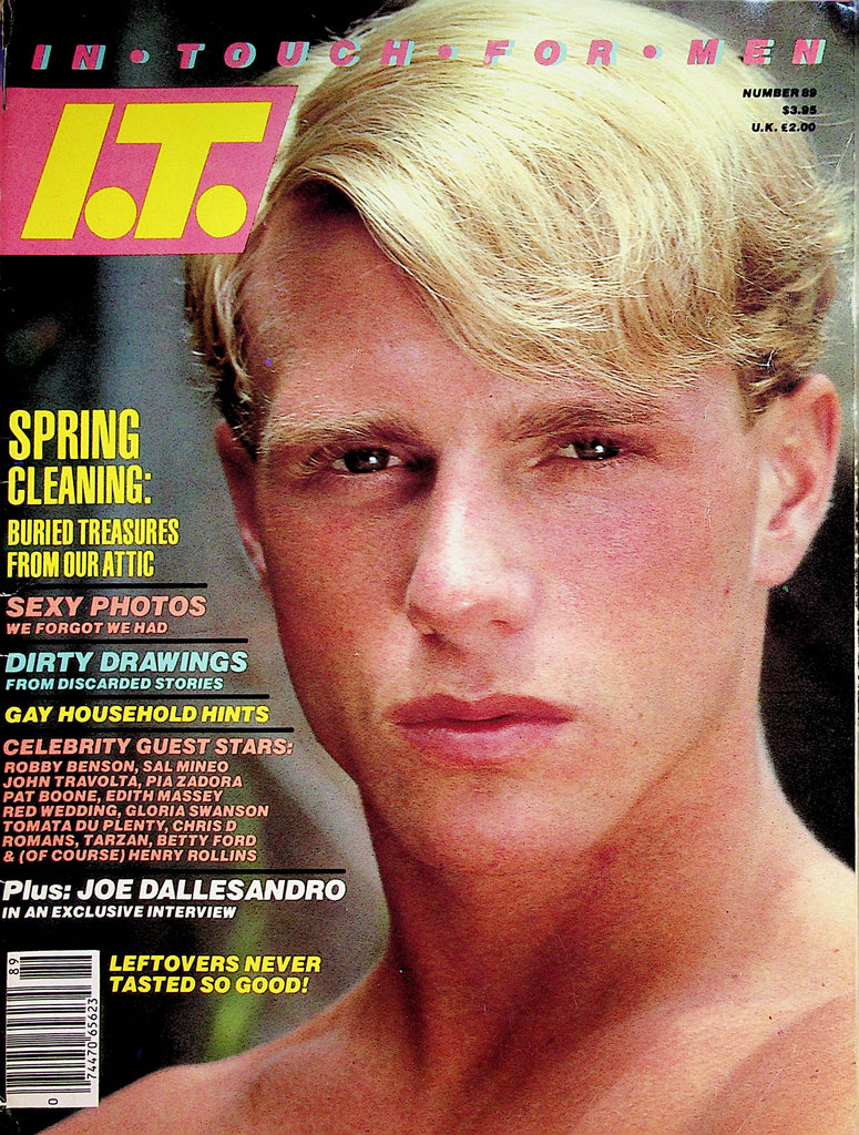 In Touch For Men Gay Magazine  Cover Guy Wolf Kenter  #89  1984   080422lm-p2