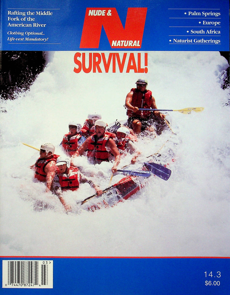Nude & Natural Magazine Survival & The American River 1995 Vol.14 No.3 071222RP