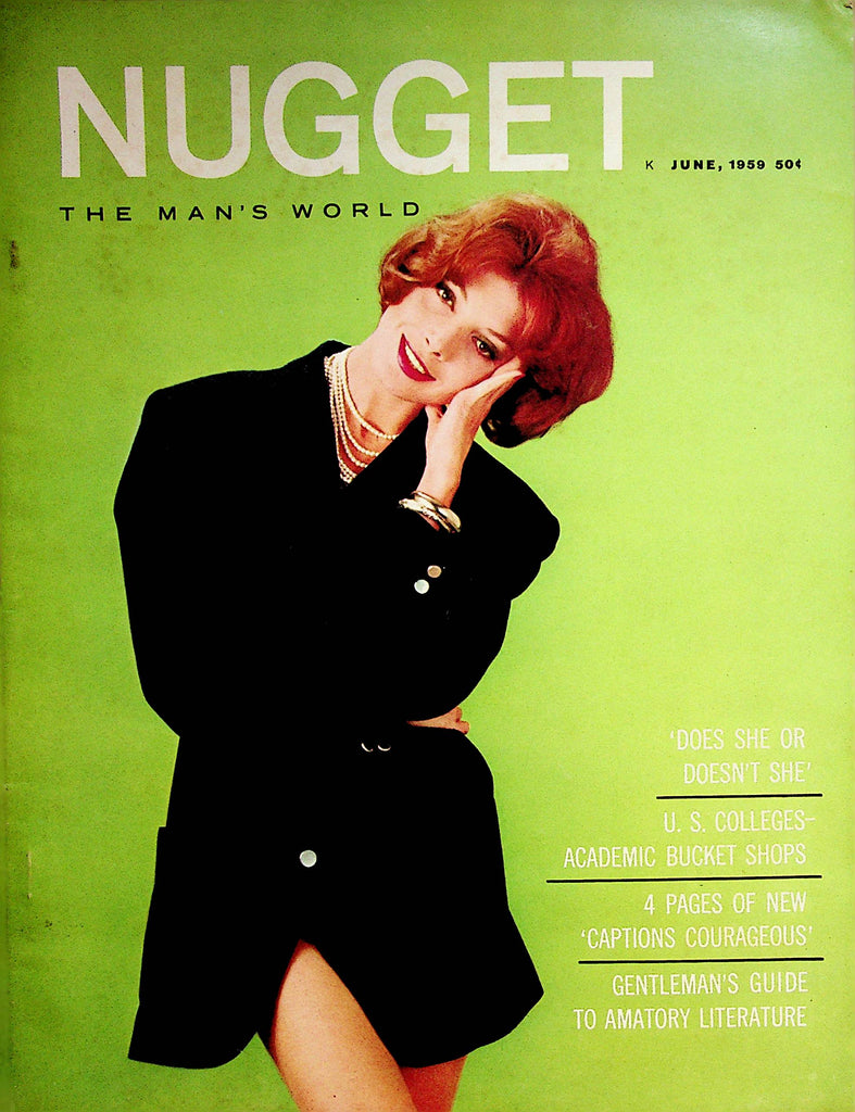 Nugget Busty Magazine  1001 Faces Of Eve  June 1959   071822lm-p
