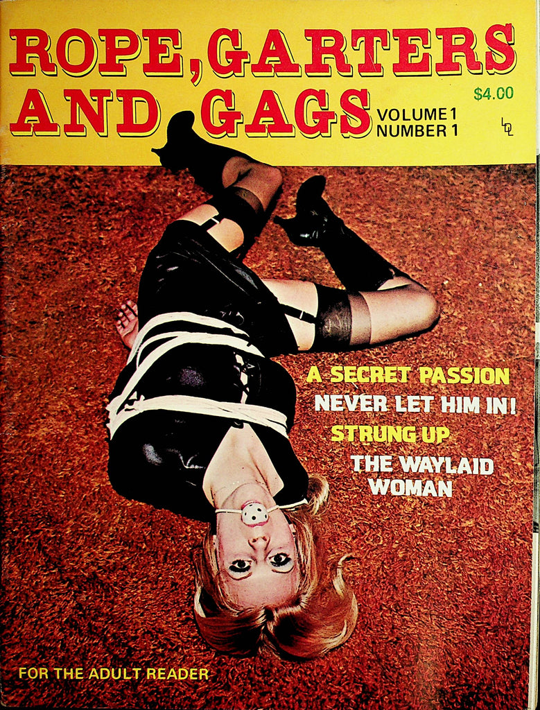 Rope, Garters And Gags Magazine  Uschi Digard  vol.1 #1 1974 London Enterprises   010822lm-dm2