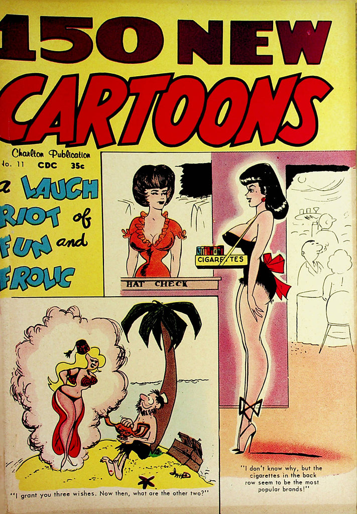 150 New Cartoons Vintage Magazine  Laugh Riot Of Fun And Frolic  #11 Winter 1965-1966     100421lm-dm