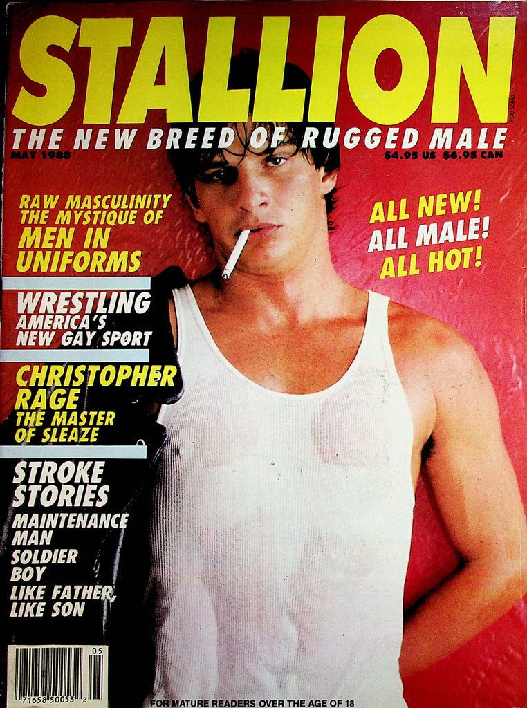 Stallion Gay Magazine  The Mystique Of Men In Uniforms  May 1988     080422lm-p2