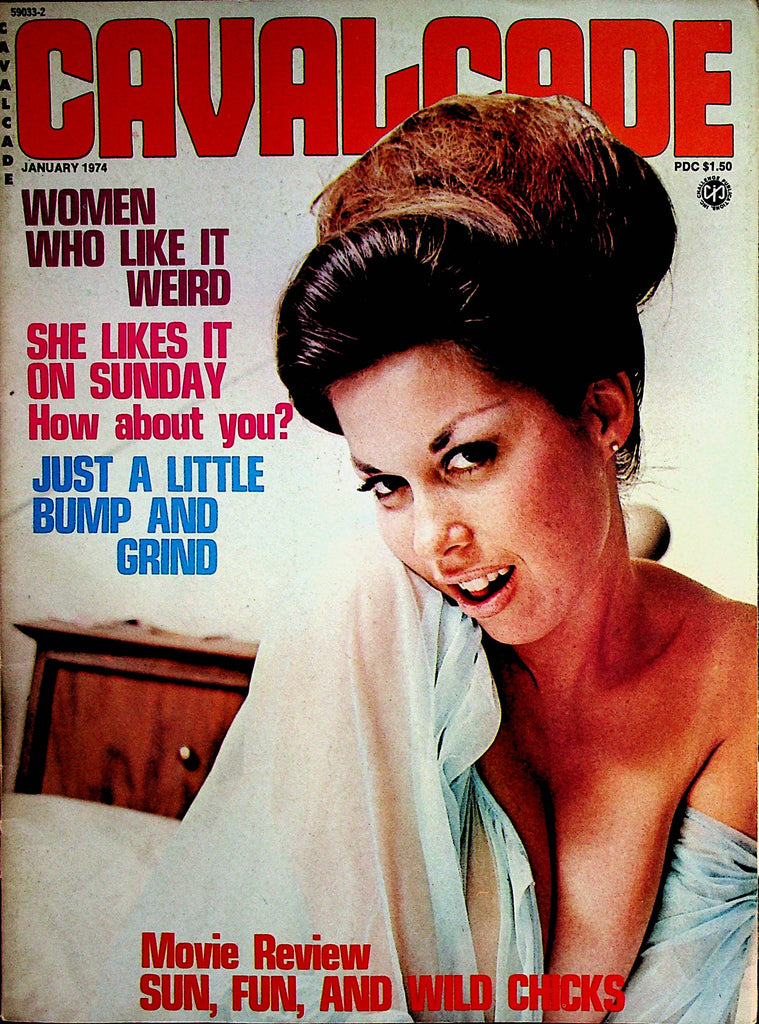 Cavalcade Busty Magazine  Centerfold Girl Marge   January 1974    062122lm-p