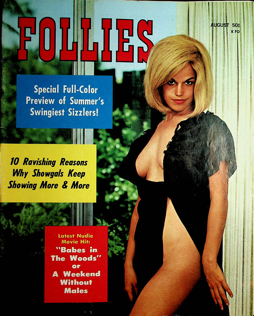 Follies Busty Vintage Magazine  Melody Rye  August 1966  101521lm-dm