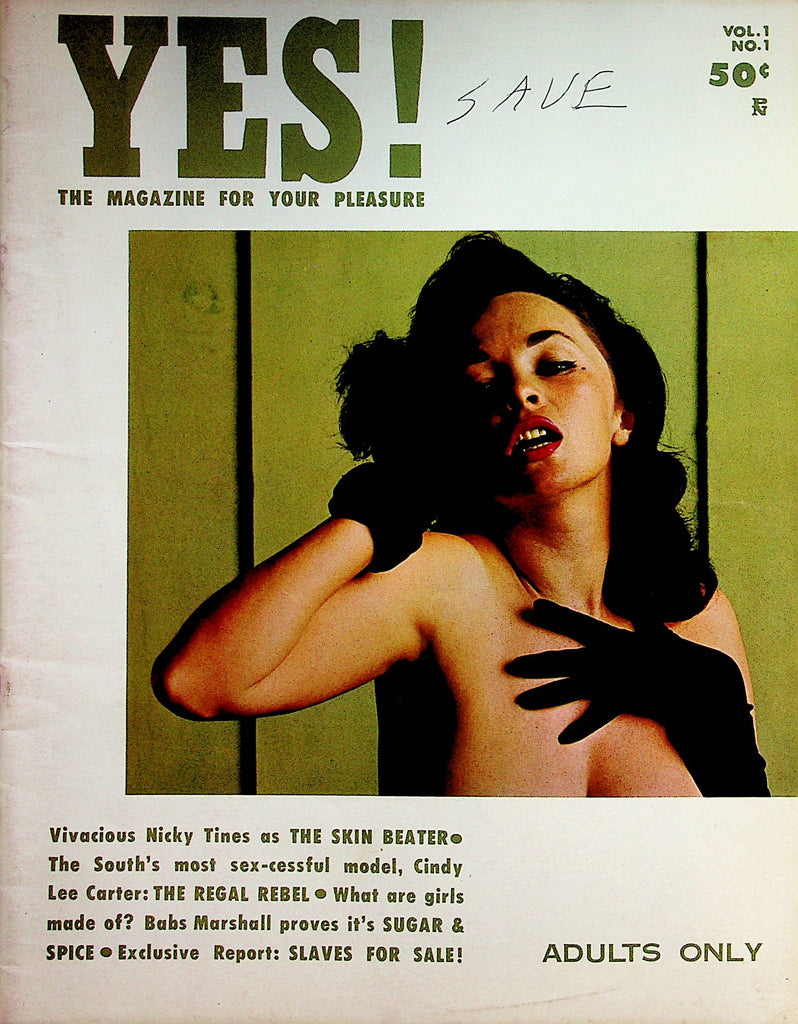 Yes! Busty Magazine  Vivacious Nicky Tines / Cindy Lee Carter  vol.1 #1    101322lm-p