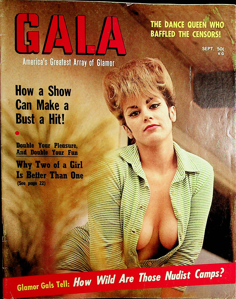 Gala Magazine  Covergirl Tina Wilson  September 1966    092821lm-dm