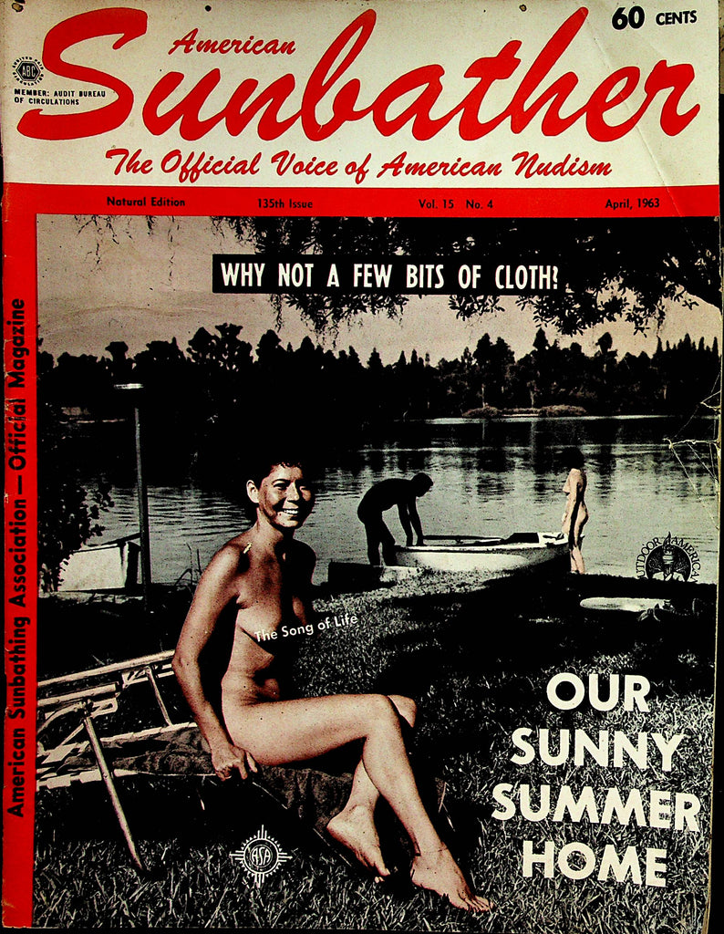 American Sunbather Nudist Magazine  Our Sunny Summer Home  April 1963    121222lm-p3