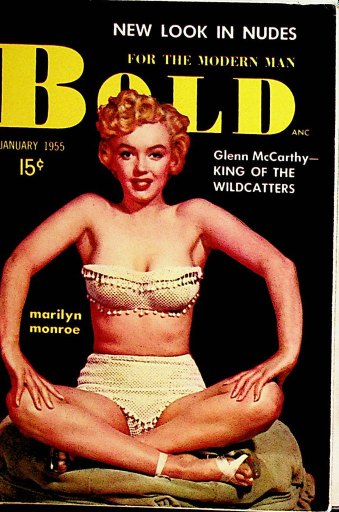 Bold Digest  Covergirl Marilyn Monroe  January 1955  Inc.  090322lm-p2