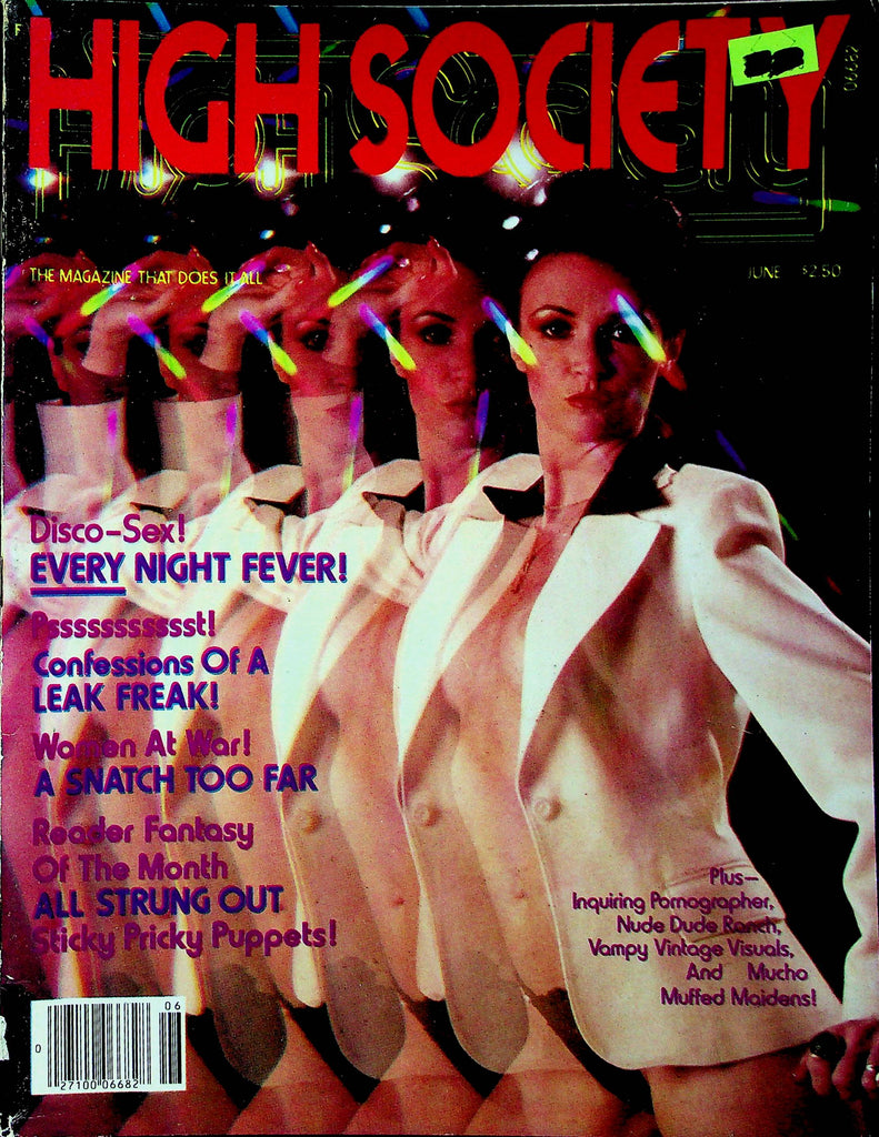 High Society Magazine Disco Every Night & The Torture Chamber June 1978 013123RP